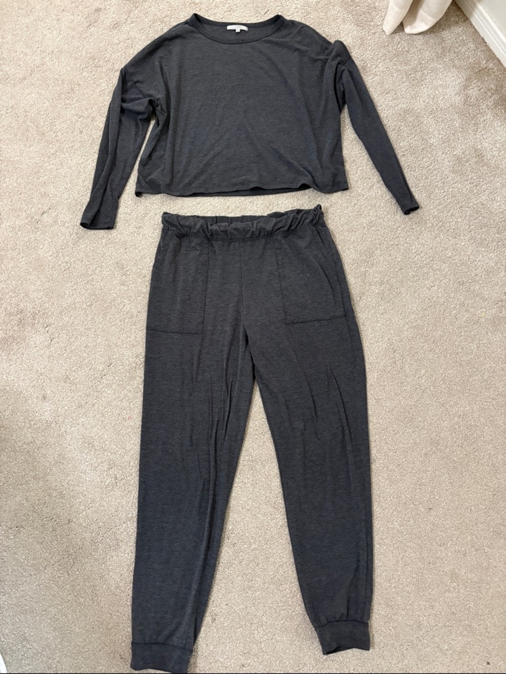Z Supply Charcoal Grey Lounge Set